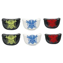 Высокого качества Искусственная кожа Магнитная печать композитный Гольф чехол для клюшки