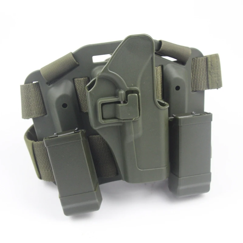 Coldre para Glock Acessórios para a Caça Arma 1911 Airsoft Tático Coxa Perna Coldre Plataforma Cqc Usp P226 m9 12 Esporte e Lazer