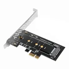 PCI-E 3,0 x1 zu M.2 NVMe M Schlüssel Slot Converter Adapter mit Niedrigem profil halterung für Samsung PM961, 960EVO, SM961, PM951 M2 SSD