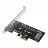 M.2 NVMe SSD TO PCIE 3.0 X1 4X adapter M Key interface card Support PCI Express 3.0  2230 2242 2260 2280 Size m.2 NVME SSD ► Photo 1/6