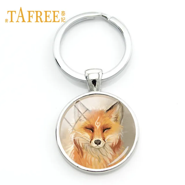 fox keychain
