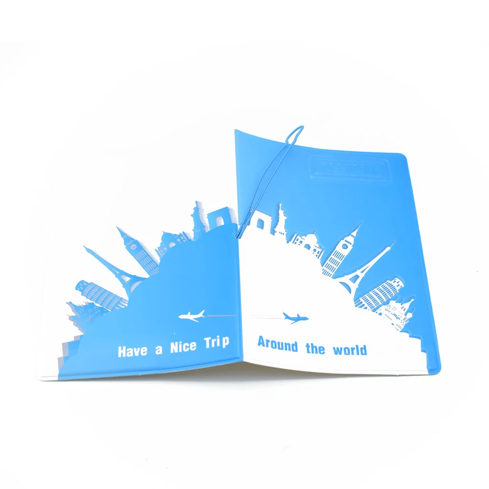 Обложка для паспорта аксессуары для путешествий ПВХ банковский идентификатор сумка для кредитных карт для мужчин и женщин паспорт бизнес держатель кошелек чехол Защитный чехол для билетов