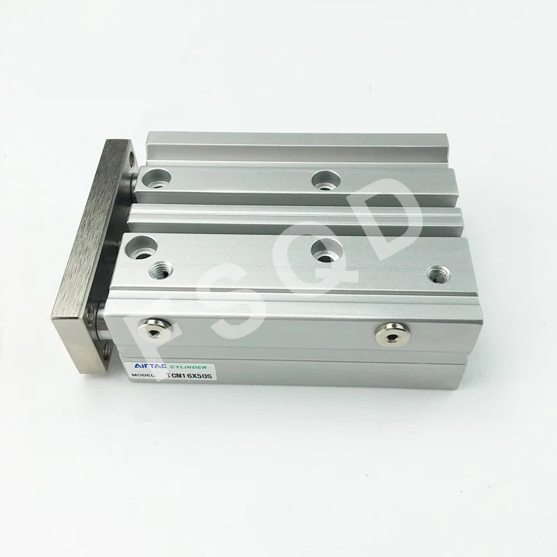 

AIRTAC thin With guide bar Three axis cylinder TCM80X25S TCM80X30S TCM80X40S TCM80X50S TCM80X75S TCM80X100S TCM series