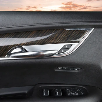 

Car Styling ABS Inner Handle Bowl Cover Trim 4pcs For Cadillac XT5 2016-2019 Auto Accessory