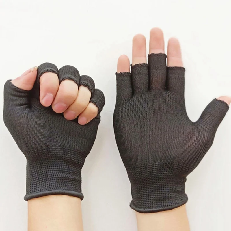 1 пара защитных перчаток антистатические перчатки Антистатические электронные рабочие перчатки противоскользящие для защиты пальцев