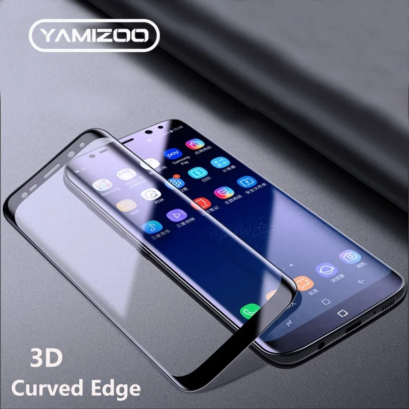 YAMIZOO закаленное стекло для Samsung Galaxy s8 s7 s6 Edge 3D полная защита экрана на Note 8 9 пленка s9