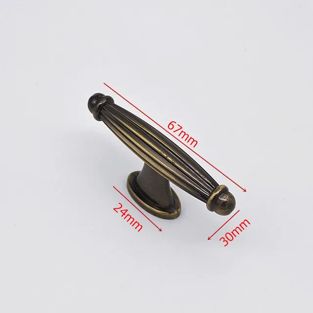 Black Zinc Alloy Handles for Furniture Cabinet Knobs and Handles Drawer Knobs Kitchen Handles Cabinet Pulls Cupboard Knobs AB-single