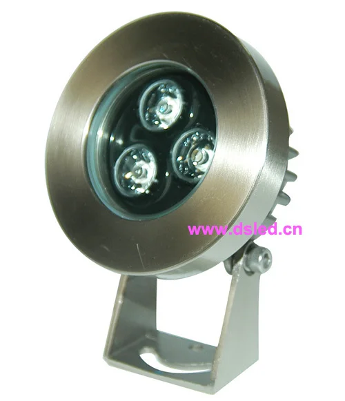 

IP68,good quality 3W LED pool light, LED fountain light,3X1W,12V DC,DS-10-60-3W,stainless steel,2-Year warranty,constant voltage