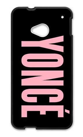 Free Shipping Beyonce Queen B Mrs Carter Yonce Pink Unique Custom Case For HTC ONE M7/M8/ONE X |
