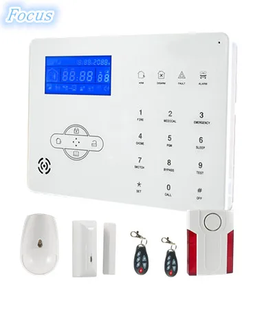 English French Voice Prompt ST-IIIB 32 Wireless Zone GSM Alarm System Smart Home guard safety GSM And PSTN Dual network Alarm English French Voice Prompt ST-IIIB 32 Wireless Zone GSM Alarm System Smart Home guard safety GSM And PSTN Dual network Alarm