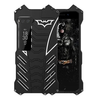 

Luxury Batman Aluminum Metal Case For Meizu Pro 7 Thin Hard Heavy Duty Protection Cover Meizu Pro 7 Plus Pro7 Plus Bumper Case
