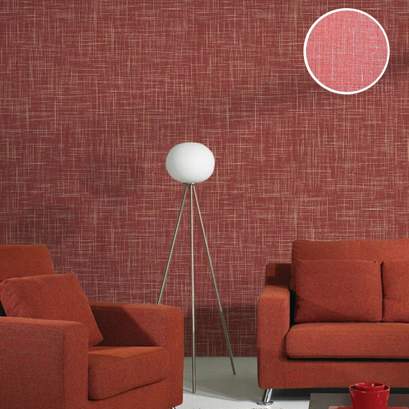 Compra papel pintado rojo online al por mayor de china, mayoristas ...