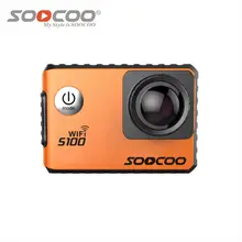 SOOCOO S100 4K Action Camera WiFi Sports Waterproof DV NTK96660 Mini Cam Built-in Gyro with GPS Extension(include GPS Model)