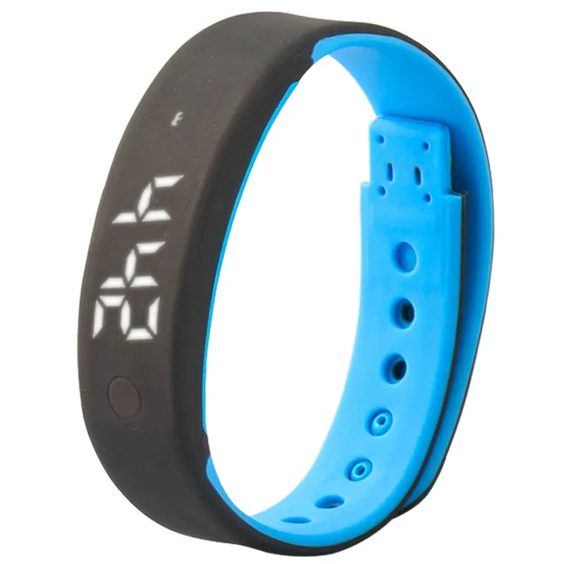 digital clock hand watch