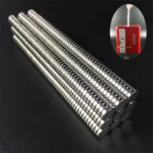 Круглые маленькие сильные магниты Высокие магнитные магниты, неодимовые железные борные магниты 20 упаковок