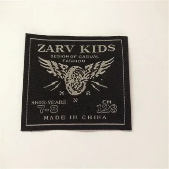 

Custom Garment Woven Label For Clothing Main Label