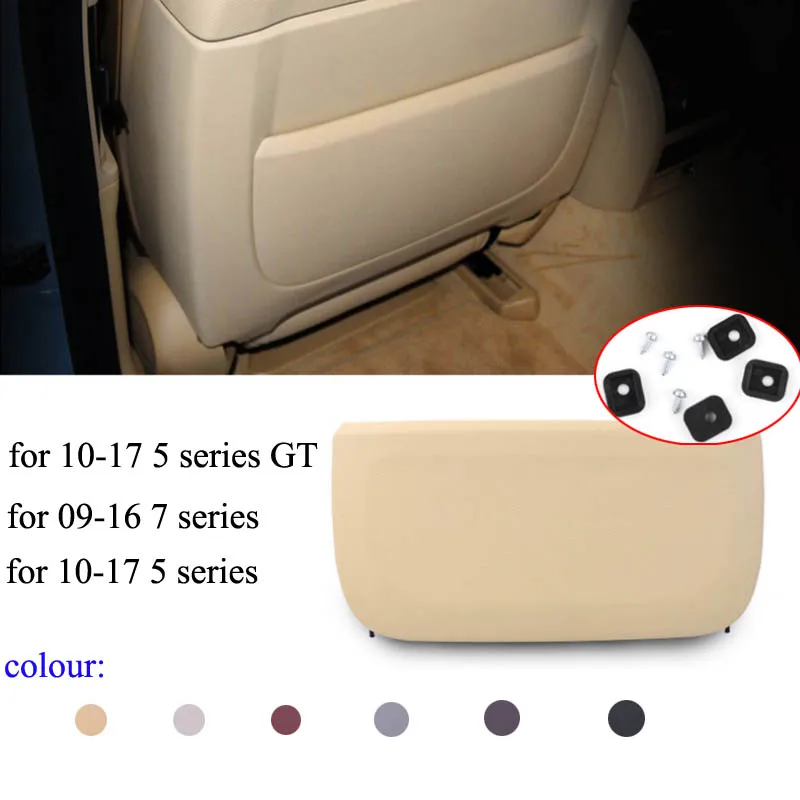 

LHD RHD Car Seat Back panel Part Cover Replacement Beige Black For BMW F10 F01 F02 5 series 520 523 535 GT 7 series 730 735