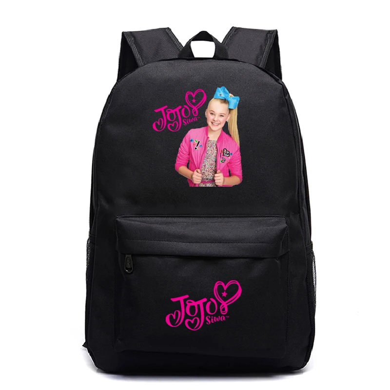 

Hot Sale Jojo Siwa Backpack Men Women Boys Girls Teens Rucksack New Pattern School Backpack Fashion Bag