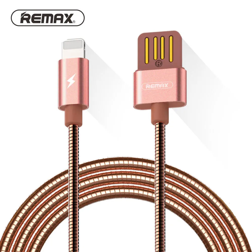 REMAX RC-080i USB кабель для передачи данных для iPhone Xs max XR X 8 7 6 8s 7s 6s plus 5 5S SE iPad air 2 mini 2.1A кабель для быстрой зарядки