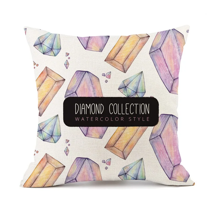 Abstract Geometry Cushion Cover Mandala Marble Print Linen Pillowcase Valentine's Day Home Decor for Sofa Chair Decorative Cover Abstract Geometry Cushion Cover Mandala Marble Print Linen Pillowcase Valentine's Day Home Decor for Sofa Chair Decorative Cover