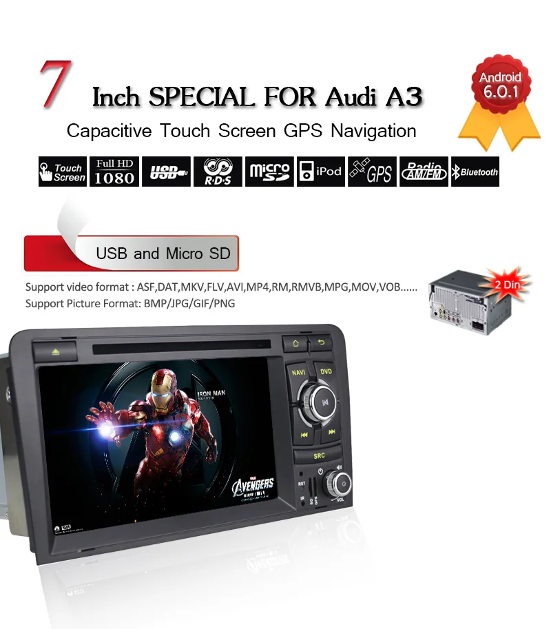 Flash Deal 7 Inch Car Stereo Radio GPS Navigation For Audi A3 8P 8PA Quad Core 1024*600 Android 8.1 GPS Capacitive Touch Screen Radio 3 Flash Deal 7 Inch Car Stereo Radio GPS Navigation For Audi A3 8P 8PA Quad Core 1024*600 Android 8.1 GPS Capacitive Touch Screen Radio 3