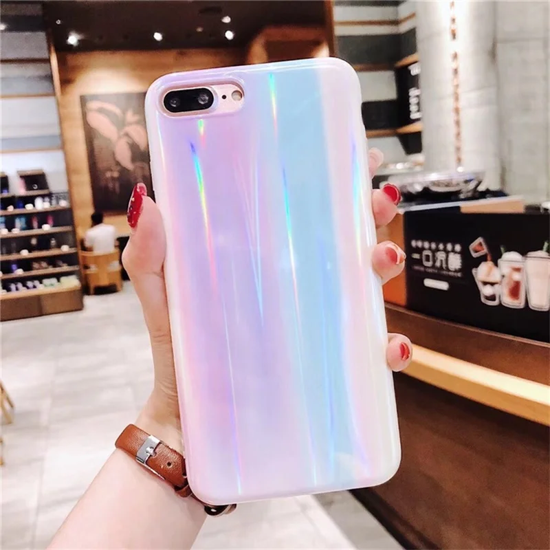 Чехол накладка для iPhone XS MAX XR X 8 6 6s Plus мягкий розовый чехол 7|Бамперы| |