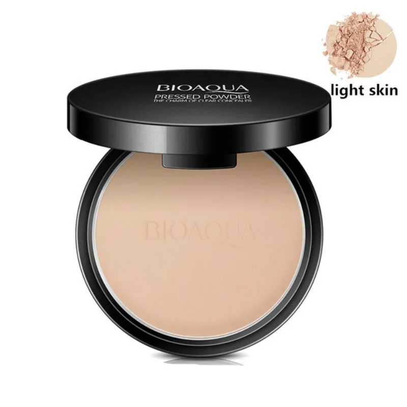 Face Setting Pressed Powder Makeup Matte Concealer Foundation Contour Facial Mineral Compact Powder Make Up