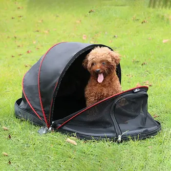 

Portable Dog House Cage Tent for Small Dogs Folded Cat Net Tent for Cats Outdoor Kennel Pet Puppy Anti-Mosquito Net Tents