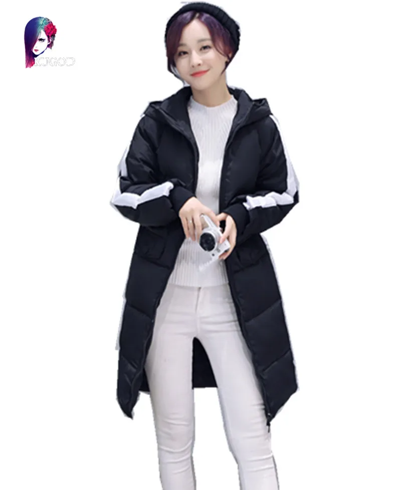 2016 Winter New font b Jacket b font Women Slim Long Section font b Jackets b