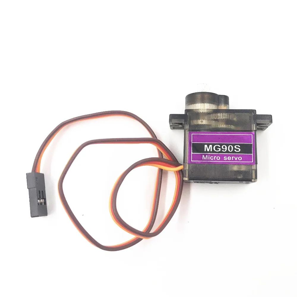 

1pcs MG90S 9g Metal Gear Upgraded SG90 Digital Micro Servos for Smart Vehicle Helicopter Boart Car Trex 450 RC Robot Helicopter