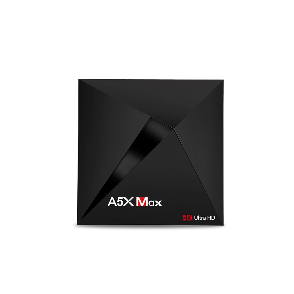 A5X MAX Android 8.1 TV Box RK3328 4GB RAM 32GB ROM USB3.0 2.4GHz WiFi Bluetooth Media Player H.265/H.264 4K HD Smart Set Top Box