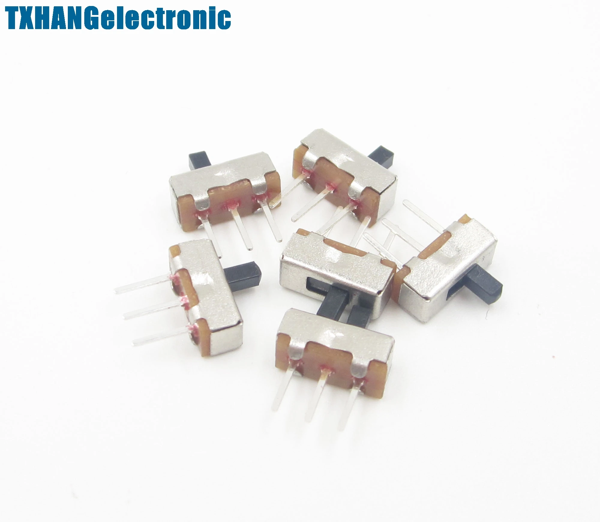 20 x SS12D00G3 2 положения SPDT 1P2T 3 Pin PCB панель Мини Вертикальный скользящий