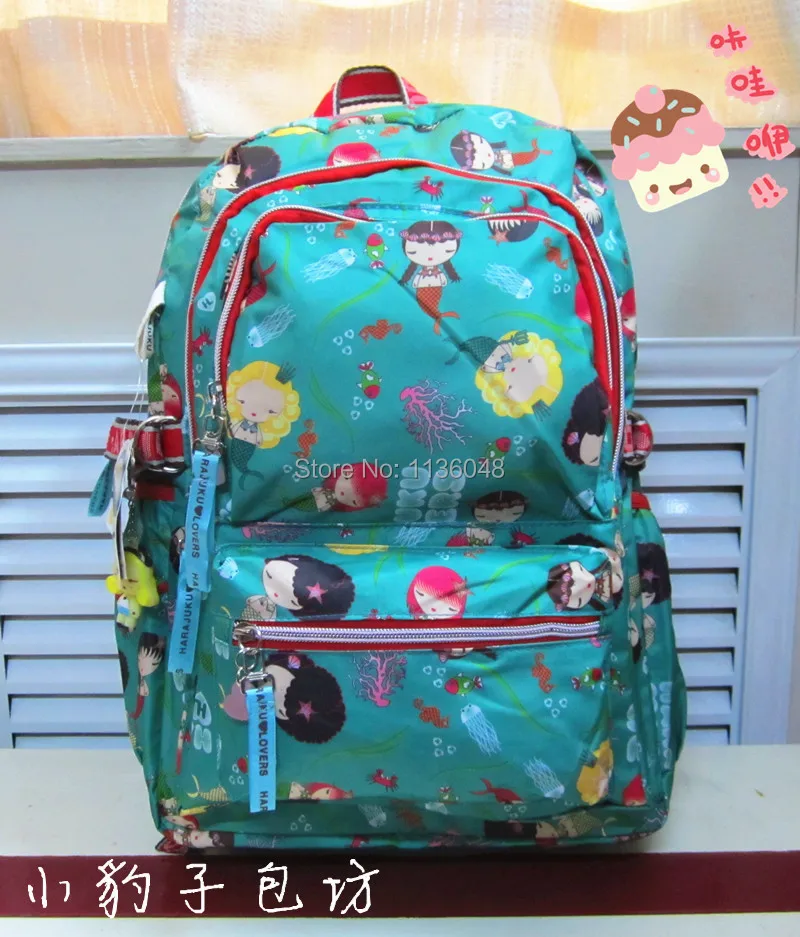 

Free shipping 2016 new arrive backpack bag travel nappy  bag waterproof nylon doll fashion baby bag