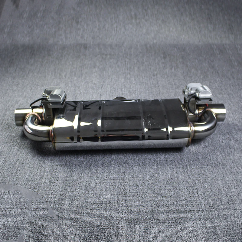 Электрический глушитель 63 мм клапан глушитель клапана S304 вырезанный клапан 1 вход на 2 выхода глушитель