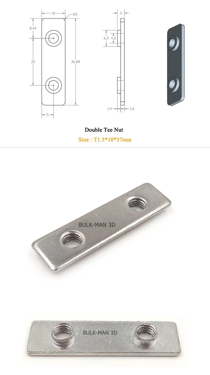 Double Tee Nut 000 -1