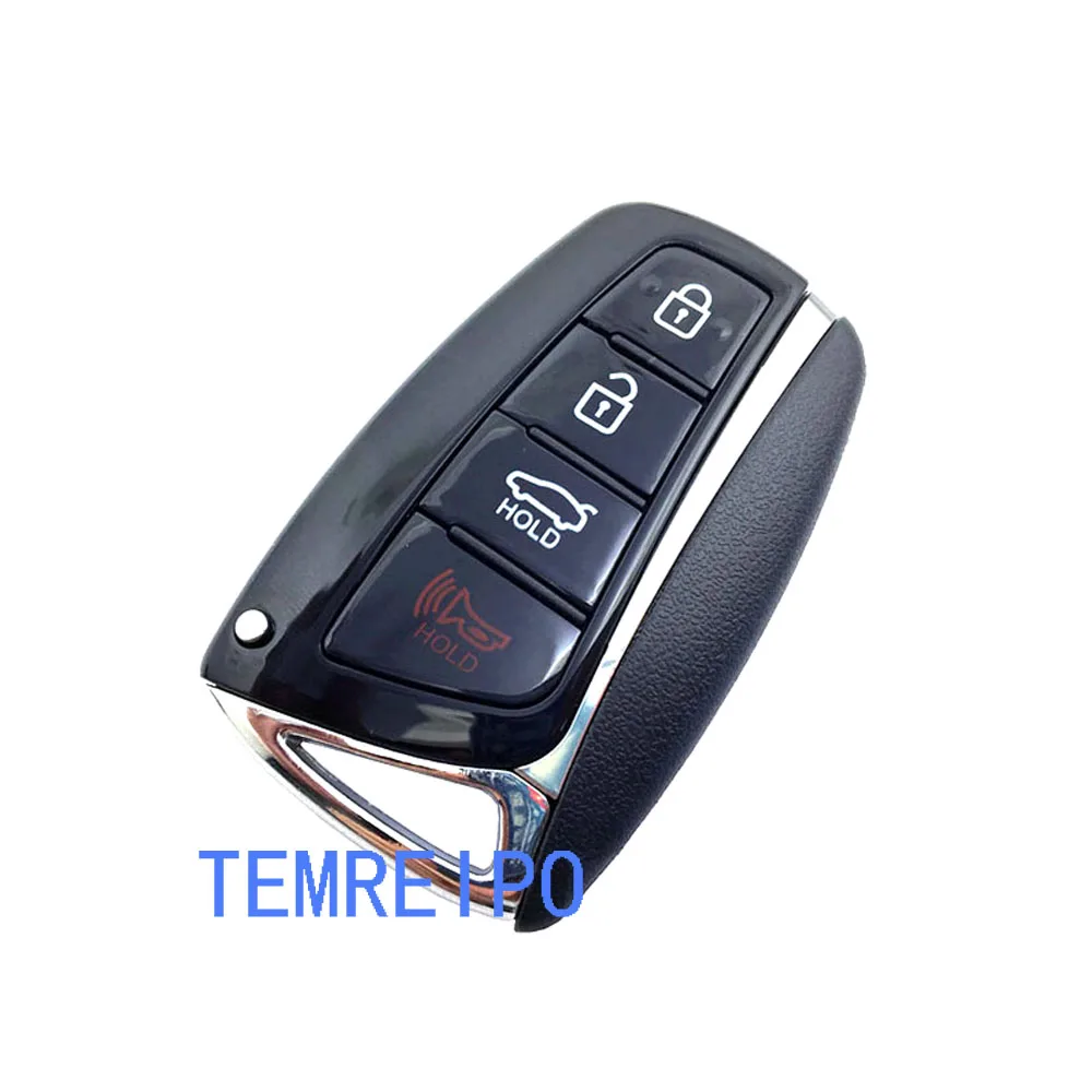 Чехол для смарт ключей с 4 кнопками Hyundai Genesis 2013 2015 чехол пульта дистанционного