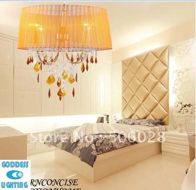 Free Shipping yellow crystal lampshades modern pendant lamp suspend ... Free Shipping yellow crystal lampshades modern pendant lamp suspend ...