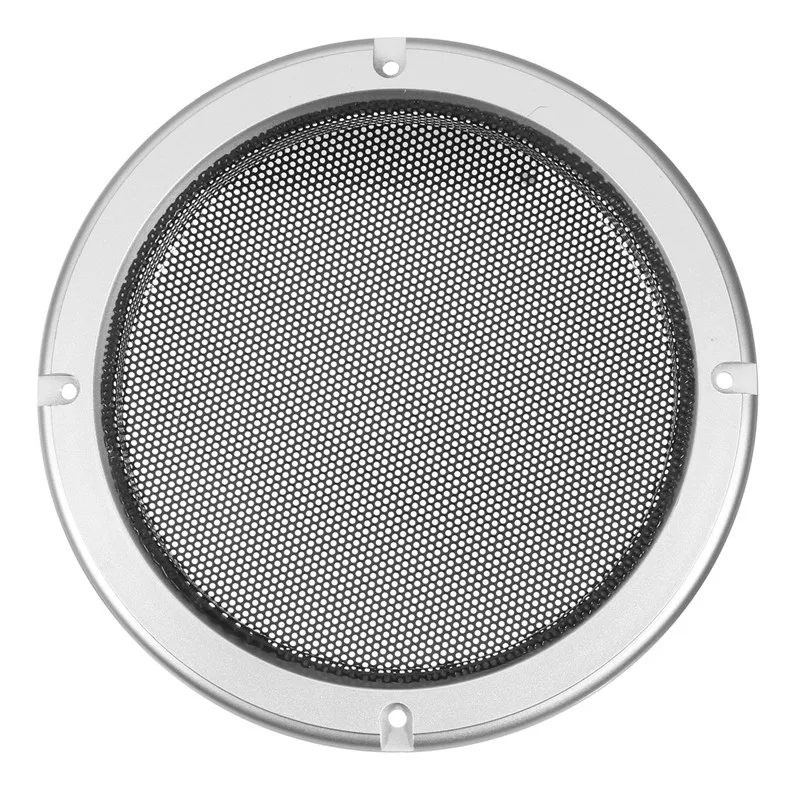 1 Pair Multi-choices Round Speaker Grill Mesh Net Speaker Protective Cover 4/ 5/ 6.5/ 8/ 10 inch Speaker Cover