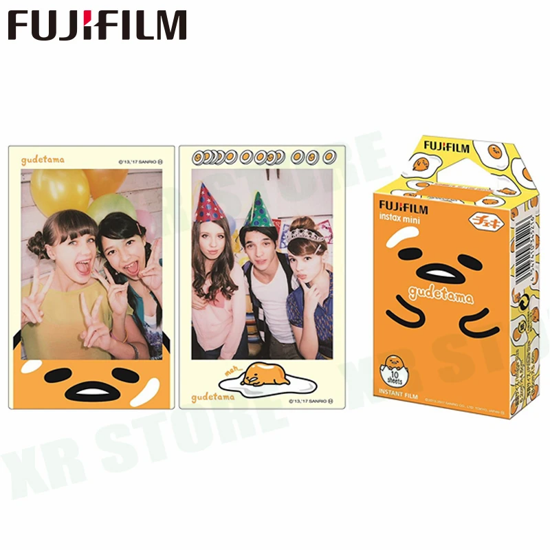 Fujifilm Instax Mini 8 9 пленка новая Gudetama Fuji мгновенная фотобумага 10 листов для 70 7s 50s 50i 90 25 Share SP-1 2 Lomo camera