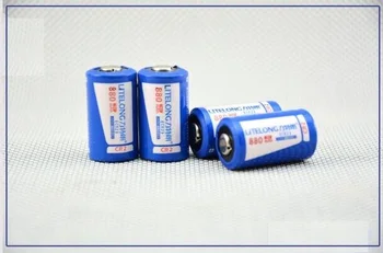 

CR2 3V 880mah lithium battery Rechargeable Battery CR15H270 CR15266 CR - 2 w/C1B Camera, patrolling pen, alarm