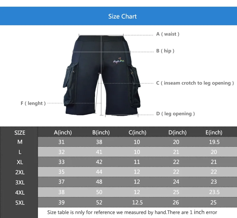 LayaTone 3 мм Неопреновые шорты для дайвинга для мужчин сёрфинга Подводное плавание гидрокостюм Tech Короткие плавающие гребли для плавания подводное плавание карманные брюки