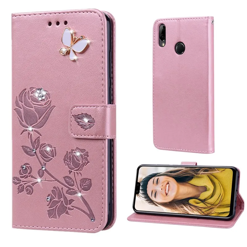 На Huawei Y9 2019 Роскошный кожаный чехол кошелек для prime P Smart Z Honor 10i 20i 20 lite p smart plus