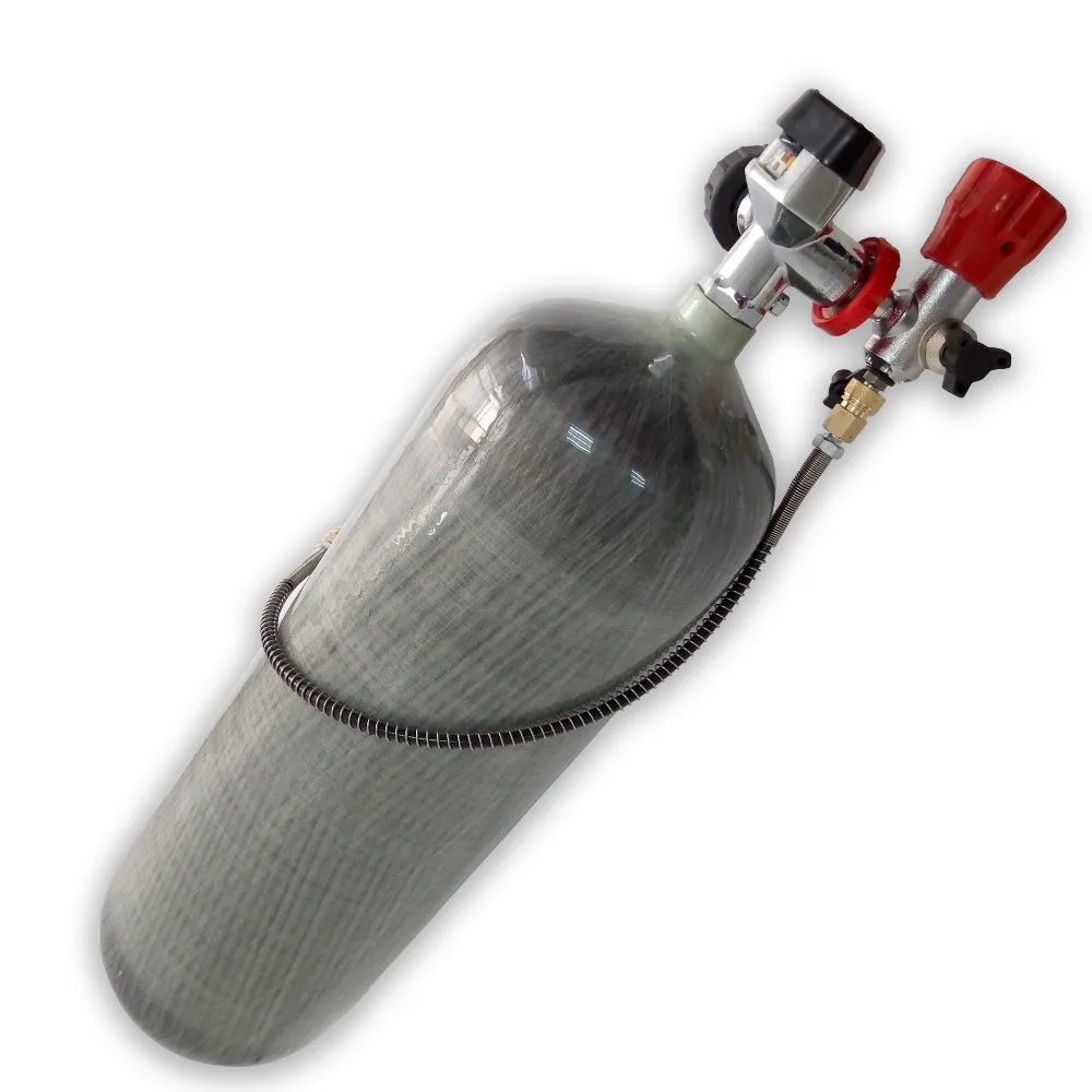 AC109201 9L Carbon Fiber Cylinder 300Bar Paintballl Tank/Diving Equipment Diving Pcp Air Gun For Hunting Breathing Apparatus