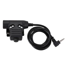 Headset Adapter Z113 for Walkie Talkie Yaesu 3 5mm 4 Pole U94 PTT Cable profession