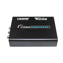 5 шт. 1080 p HDMI К AV/S видео адаптер S-Video, CVBS видео преобразователь hdmi К av& свидо rca