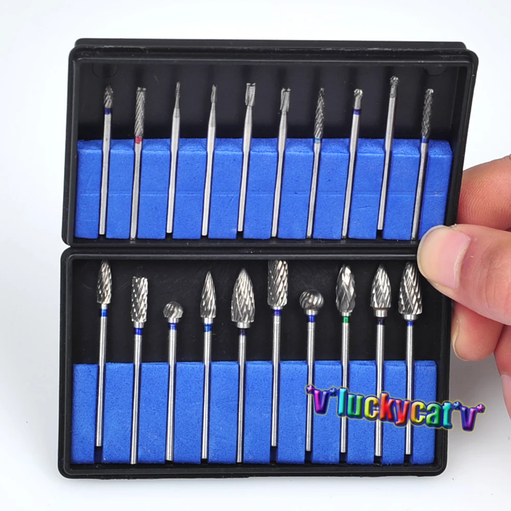 Prix 20 pièces 2 fraises dentaires forets Nitrate tungstène acier matériel 2.35mm et laboratoire dentaire titane Nitrate carbure fraises