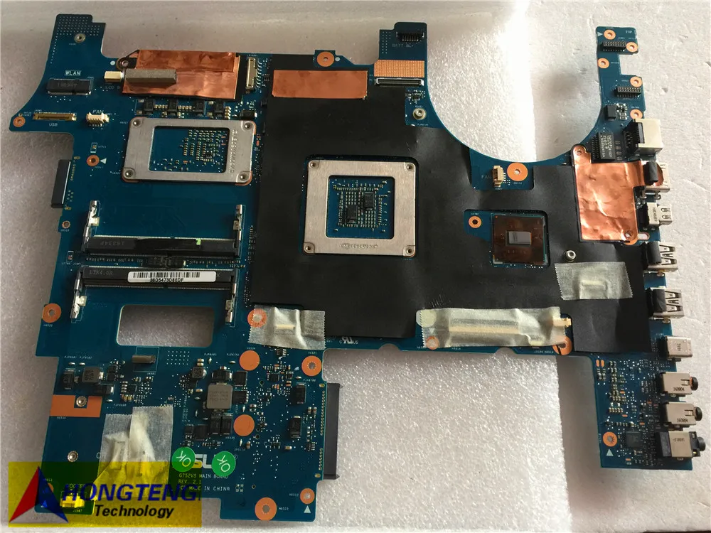  genuine FOR ASUS ROG G752V motherboard G752 G752VS MAINBOARD WITH I7-6700HQ AND GTX1060M Test OK