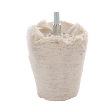 

6mm Buffing Pad Polishing Mop Wheel Shank Conically Polished Buffing Buffer Wheel for Electric Drill