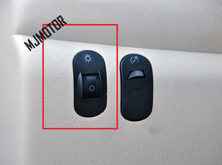 

Headlight adjustment switch Light switch button for Chinese CHERY QQ / QQ3 Auto car motor parts S11-3772051