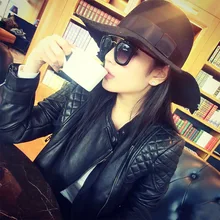 2019 PU Leather Jacket Women Slim Short Motorcycle Leather Jacket Autumn Winter Jacket Coat Women Brand Streetwear Outwear P-007 autumn winter women s short design plus velvet slim motorcycle leather jacket clothing outerwear women rivet pu leather jacket